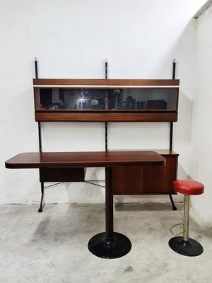 Bar Cabinet with Stool by Ico Parisi for Mim, 1960s-FJM-1899055