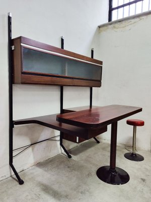 Bar Cabinet with Stool by Ico Parisi for Mim, 1960s-FJM-1899055