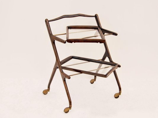 Bar Cart attributed to Cesare Lacca, 1950s-CGZ-1802721