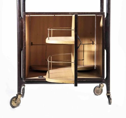 Bar Cart Attributed to Ico Parisi, Italy, 1970s-ZCI-1163143