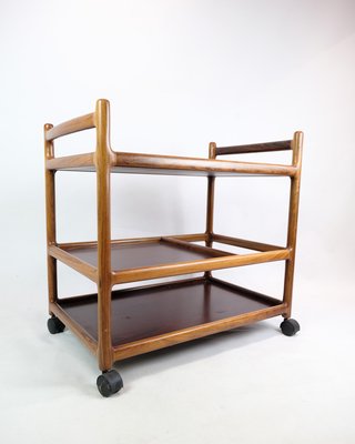 Bar Cart in Rosewood by Johannes Andersen, 1960s-UY-1813956