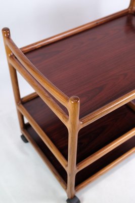 Bar Cart in Rosewood by Johannes Andersen, 1960s-UY-1813956