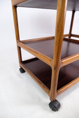 Bar Cart in Rosewood by Johannes Andersen, 1960s-UY-1813956