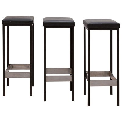 Bar Stools, 1960s, Belgium, Set of 3-KL-829191