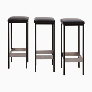 Bar Stools, 1960s, Belgium, Set of 3-KL-829191