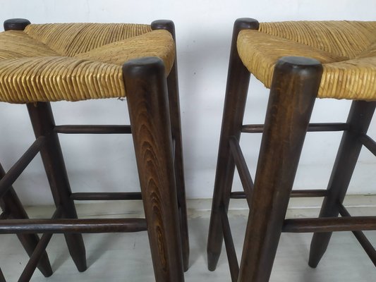 Bar Stools by Charlotte Perriand, 1970s, Set of 3-EAD-1742697