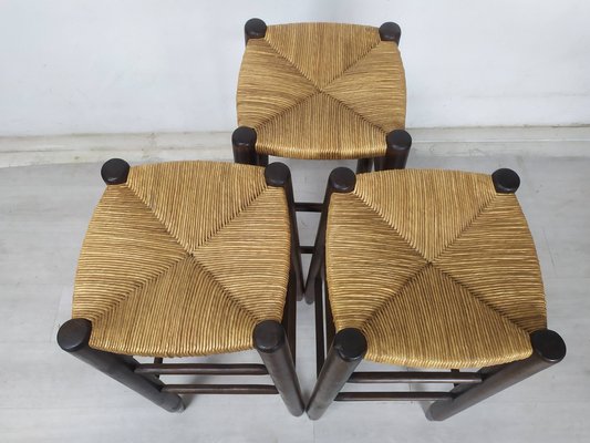 Bar Stools by Charlotte Perriand, 1970s, Set of 3-EAD-1742697