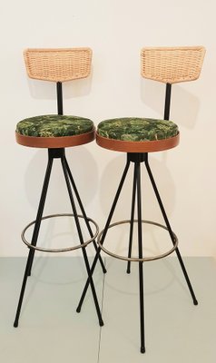 Bar Stools by Herta Maria Witzemann for Erwin Behr, Set of 2-UNO-1262744