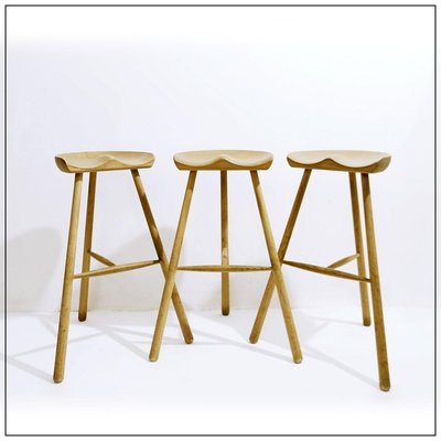 Bar Stools by Lars Werner for Form & Refine, 2000s, Set of 3-NYF-2019066