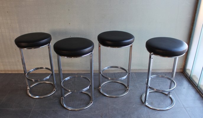 Bar Stools by Prof. Horst Brüning for Kill International, 1963, Set of 4-FGF-1783682