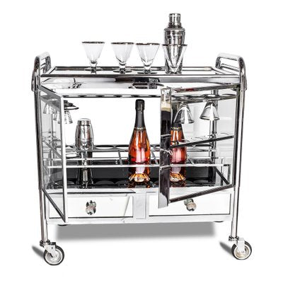 Bar Wagon by Jacques Adnet-GGO-1748667