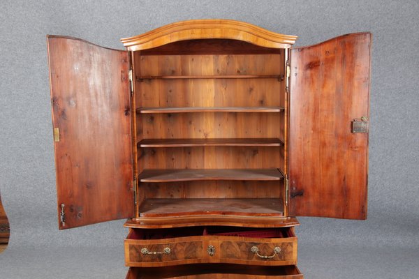 Baroque Attachment Cabinet in Walnut, 18th Century-DXD-1790249