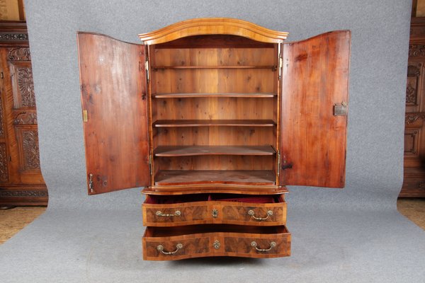 Baroque Attachment Cabinet in Walnut, 18th Century-DXD-1790249