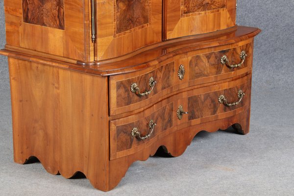 Baroque Attachment Cabinet in Walnut, 18th Century-DXD-1790249