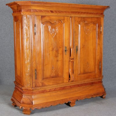 Baroque Cabinet in Cherry, 18th Century-DXD-1789935