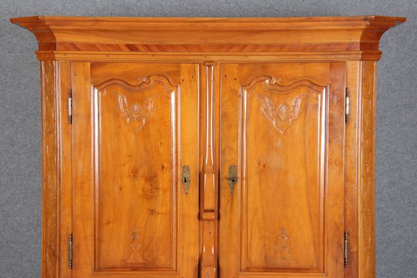 Baroque Cabinet in Cherry, 18th Century-DXD-1789935