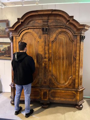 Baroque Cabinet in Walnut, 1750s-FLW-1402074