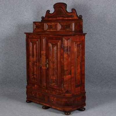 Baroque Cabinet in Walnut, Frankfurt, Germany, 18th Century-DXD-1790282