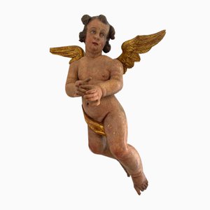 Baroque Carved Wood Angel-PXE-2039009