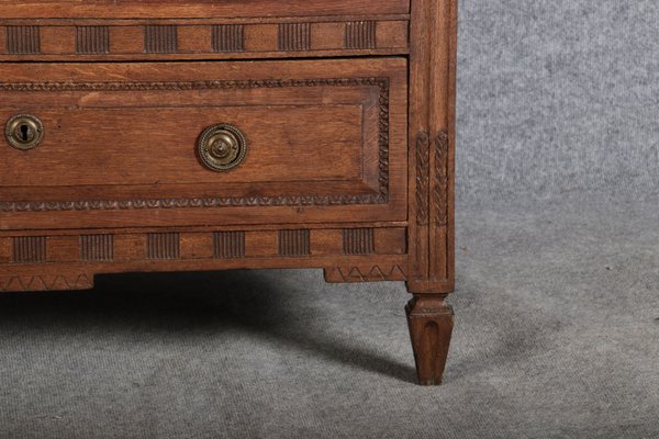 Baroque Chest of Drawers in Oak, 1780s-DXD-1790789