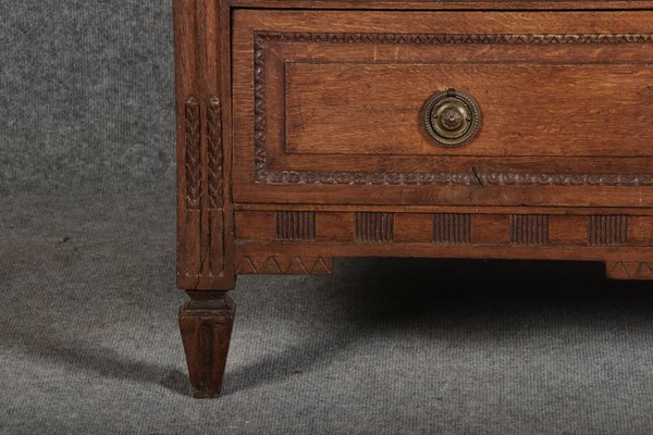 Baroque Chest of Drawers in Oak, 1780s-DXD-1790789