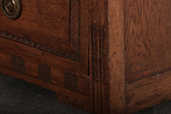 Baroque Chest of Drawers in Oak, 1780s-DXD-1790789