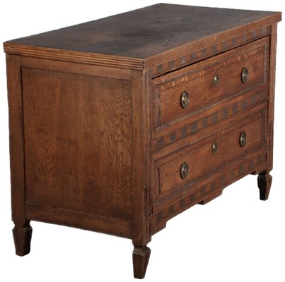 Baroque Chest of Drawers in Oak, 1780s-DXD-1790789