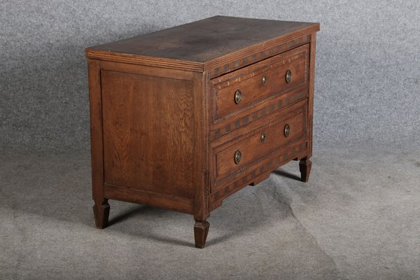 Baroque Chest of Drawers in Oak, 1780s-DXD-1790789