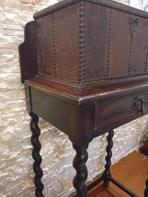 Baroque Chestnut Chest of Drawers-WMZ-1767731