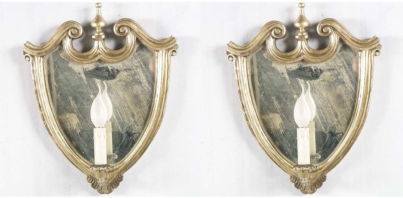 Baroque Electrified Mirrors, Set of 2-NJV-853223