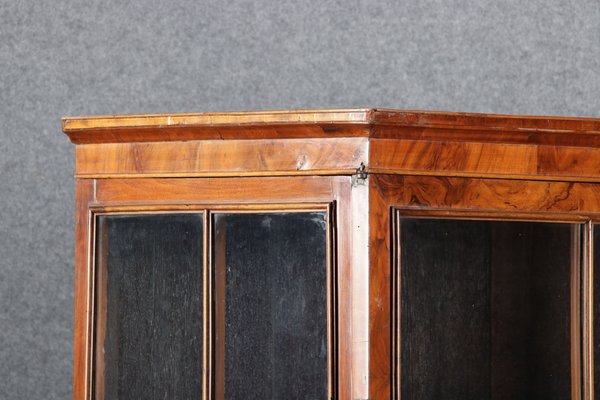 Baroque English Mahogany Showcases with Three Sides Glazed, 1800s-DXD-1703588