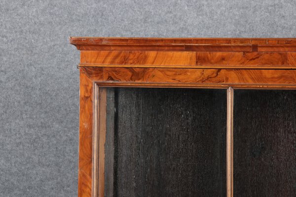 Baroque English Mahogany Showcases with Three Sides Glazed, 1800s-DXD-1703588