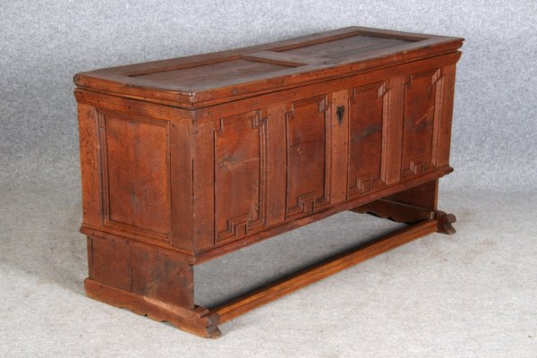 Baroque Gallery Chest in Oak, 1750s-DXD-1790802