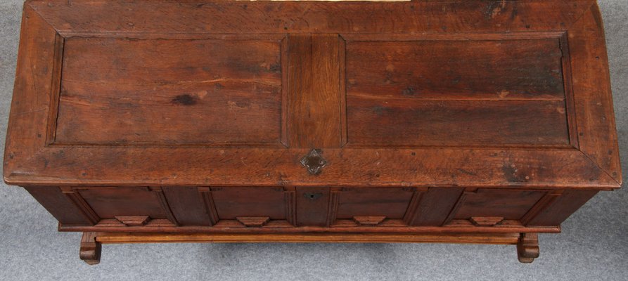 Baroque Gallery Chest in Oak, 1750s-DXD-1790802