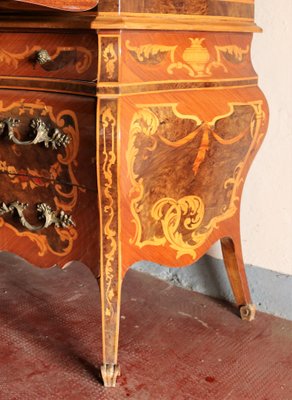 Baroque Inlaid Trumeau, 1960s-IYX-1393961