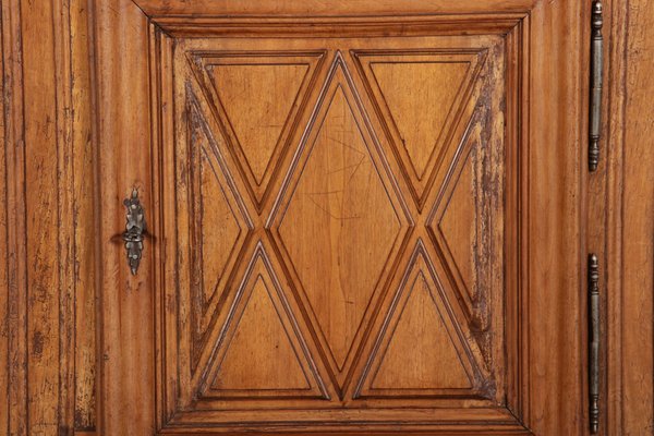 Baroque Narrow Cabinet in Walnut, France, 1700s-DXD-1790242