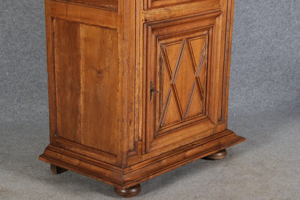 Baroque Narrow Cabinet in Walnut, France, 1700s-DXD-1790242