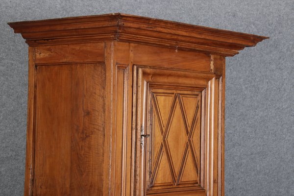 Baroque Narrow Cabinet in Walnut, France, 1700s-DXD-1790242