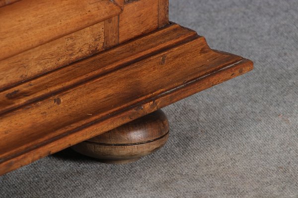 Baroque Narrow Cabinet in Walnut, France, 1700s-DXD-1790242