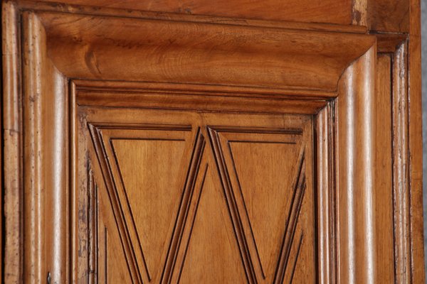 Baroque Narrow Cabinet in Walnut, France, 1700s-DXD-1790242