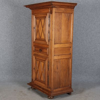 Baroque Narrow Cabinet in Walnut, France, 1700s-DXD-1790242