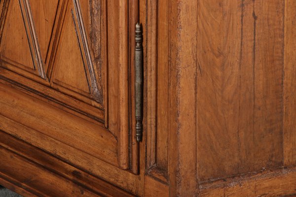 Baroque Narrow Cabinet in Walnut, France, 1700s-DXD-1790242