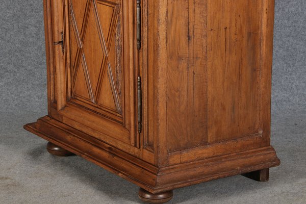 Baroque Narrow Cabinet in Walnut, France, 1700s-DXD-1790242