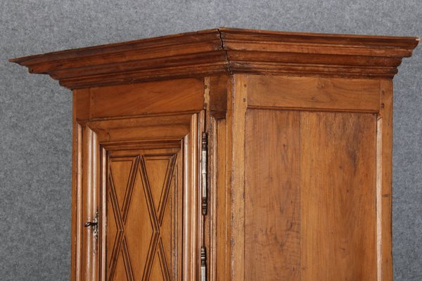 Baroque Narrow Cabinet in Walnut, France, 1700s-DXD-1790242