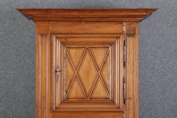 Baroque Narrow Cabinet in Walnut, France, 1700s-DXD-1790242