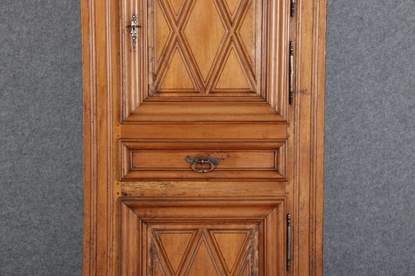 Baroque Narrow Cabinet in Walnut, France, 1700s-DXD-1790242