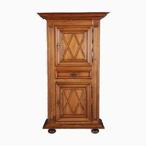 Baroque Narrow Cabinet in Walnut, France, 1700s-DXD-1790242