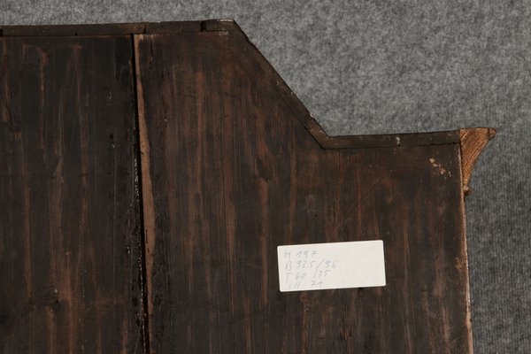 Baroque Narrow Secretary in Walnut Veneer, 18th Century-DXD-1790761