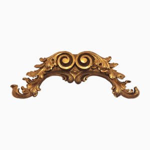 Baroque Overdoor in Gold Leaf-KEU-2036180