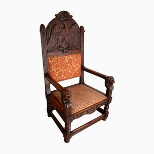 Baroque Renaissance Armchair with Eagle Lion, Dresden-FEO-1759369